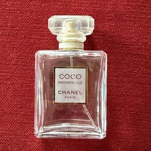 Empty Chanel Perfume Bottle